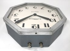 画像11: 1930's French "BRILLIE" Octagon Wall Clock 【超・Mint Condition】 (11)