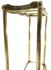 画像8: 1910-20's German Art Deco "SOLID BRASS" Umbrella Stand (8)