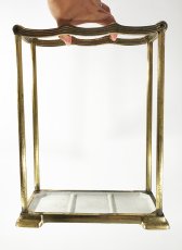 画像12: 1910-20's German Art Deco "SOLID BRASS" Umbrella Stand (12)