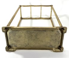 画像11: 1910-20's German Art Deco "SOLID BRASS" Umbrella Stand (11)