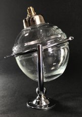 画像8: 1910-20's "N.Y." Glass Liquid Soap Dispenser (8)