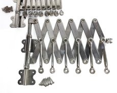 画像7: ☆超・Mint Condition☆ 1920's "EXTENSION" Steel Garment Hanger Rack 【ビス付き完品！！- 3台セット】 (7)