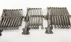 画像15: ☆超・Mint Condition☆ 1920's "EXTENSION" Steel Garment Hanger Rack 【ビス付き完品！！- 3台セット】 (15)