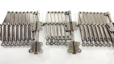 画像17: ☆超・Mint Condition☆ 1920's "EXTENSION" Steel Garment Hanger Rack 【ビス付き完品！！- 3台セット】 (17)