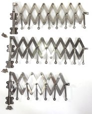 画像10: ☆超・Mint Condition☆ 1920's "EXTENSION" Steel Garment Hanger Rack 【ビス付き完品！！- 3台セット】 (10)