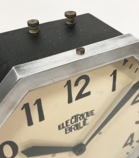 画像4: 1930's French Art Déco "BRILLIE" Wall Clock (4)