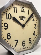 画像2: 1930's French Art Déco "BRILLIE" Wall Clock (2)