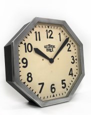 画像1: 1930's French Art Déco "BRILLIE" Wall Clock (1)