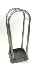 画像2: 1930's German Art Deco "ALUMINUM" Umbrella Stand (2)