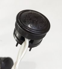 画像9: -＊再入荷・残り6個＊-  Early-1930's 【THE HANDY PLUG】 Brown Bakelite Electric Plug (9)