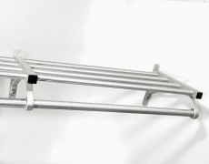 画像5: 特大  1960-70's “Brushed-Aluminum” Clothes Rack 【幅：1230mm】 (5)