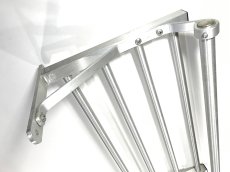 画像9: 特大  1960-70's “Brushed-Aluminum” Clothes Rack 【幅：1230mm】 (9)