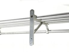 画像13: 特大  1960-70's “Brushed-Aluminum” Clothes Rack 【幅：1230mm】 (13)