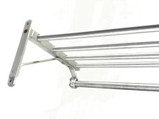 画像12: 特大  1960-70's “Brushed-Aluminum” Clothes Rack 【幅：1230mm】 (12)