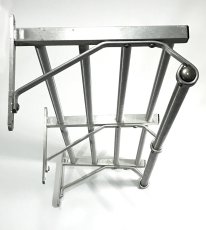 画像2: 特大  1960-70's “Brushed-Aluminum” Clothes Rack 【幅：1230mm】 (2)