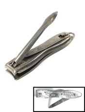 画像1: 【処分品】  1920-30's "Gem" Jr.  Steel Nail Clipper 【難あり】  (1)