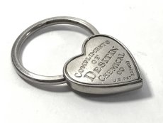 画像5:  1940's  ♡Heart Shaped♡ Advertising Key Ring  (5)