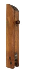 画像4: 1900〜20's "Primitive" Wood Wall Mount Folding Hanger Rack (4)