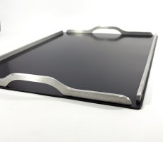 画像7: -＊特大＊- 1930-40's “Art Deco”  Cocktail Serving Tray  【BLACK × SILVER】 (7)