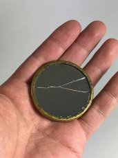 画像4: 【処分品】  Around 1900's Brass Pocket Mirror (4)