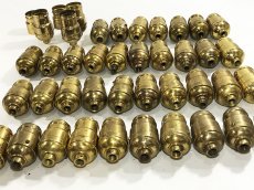 画像10: Lot 37 Antique Light Bulb Sockets  (10)