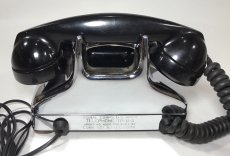 画像4: - 実働品 - 1940's U.S.ARMY Chromed Telephone 【BLACK × SILVER】 (4)