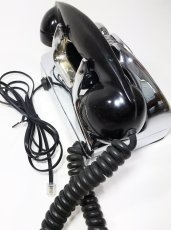 画像5: - 実働品 - 1940's U.S.ARMY Chromed Telephone 【BLACK × SILVER】 (5)