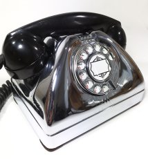 画像8: - 実働品 - 1940's U.S.ARMY Chromed Telephone 【BLACK × SILVER】 (8)