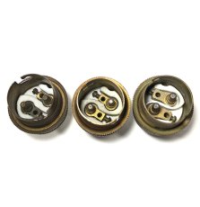 画像5: 1920-30's 3-set Brass Lamp Sockets 【B22】 (5)