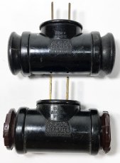 画像4: "TEE-LITE" 1910-20’s 【HEMCO】Bakelite 2-Outlets (4)