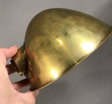 画像8: 1920-30's【HUBBELL】Brass Lamp Shade (8)