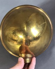 画像4: 1920-30's “O.C.WHITE” Brass Lamp Shade (4)