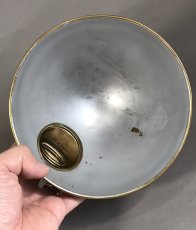 画像7: 1920-30's【HUBBELL】Brass Lamp Shade (7)