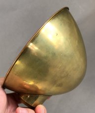 画像9: 1920-30's【HUBBELL】Brass Lamp Shade (9)