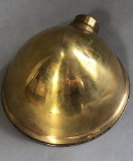 画像3: 1920-30's “O.C.WHITE” Brass Lamp Shade (3)