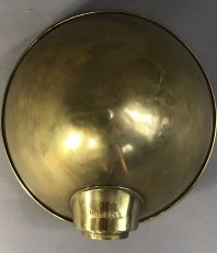 画像3: 1920-30's【HUBBELL】Brass Lamp Shade (3)