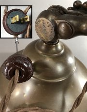 画像16: 1910-20's "O.C.White" Brass Telescopic Desk Lamp　 ☆初期刻印 ＆ ガラスレンズ付き☆ (16)