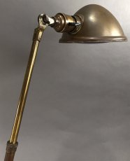 画像10: 1910-20's "O.C.White" Brass Telescopic Desk Lamp　 ☆初期刻印 ＆ ガラスレンズ付き☆ (10)