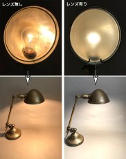 画像5: 1910-20's "O.C.White" Brass Telescopic Desk Lamp　 ☆初期刻印 ＆ ガラスレンズ付き☆ (5)