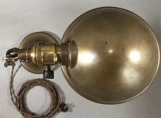 画像7: 1910-20's "O.C.White" Brass Telescopic Desk Lamp　 ☆初期刻印 ＆ ガラスレンズ付き☆ (7)