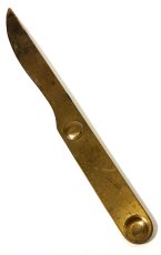 画像3: 1910-20's "West Disinfecting Co. N.Y." Brass Letter Opener (3)