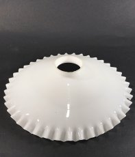 画像1: 【処分品】 French  "Petticoat" Glass Shade (1)