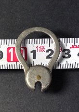 画像5:  【Pat.1879】 Nickeled-Brass "Rotating" Key Ring (5)