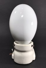 画像4: 1930's Art Deco "Porcelain＆Milk Glass" Bathroom Lamp (4)