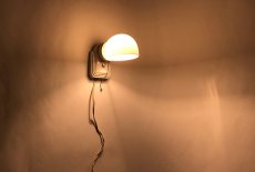 画像6: 1930's Art Deco "Porcelain＆Milk Glass" Bathroom Lamp (6)