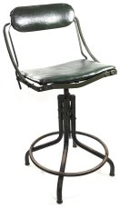 画像1: 1920's "Machine age" Swivel Drafting Chair (1)