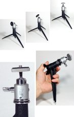 画像2: 1940-60's【E.Leitz】Tabletop Tripod w/ Small Ball Head (2)