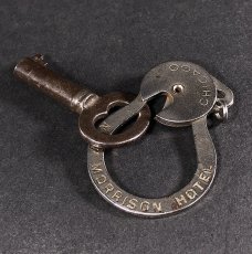 画像3:  【Pat.1916】 “FIRE PROOF" Steel Key Ring (3)
