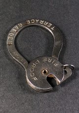 画像2:  【Pat.1916】 “FIRE PROOF" Steel Key Ring (2)