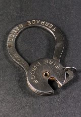 画像2:  【Pat.1916】 “FIRE PROOF" Steel Key Ring (2)